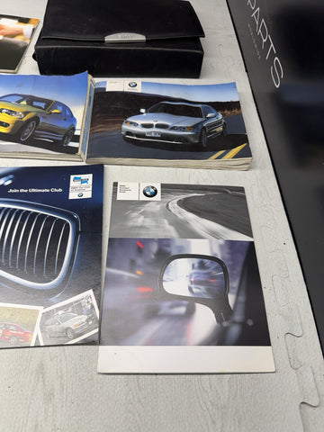 OEM 01-06 BMW E46 M3 COUPE OWNERS MANUAL BOOK BOOKLET POUCH
