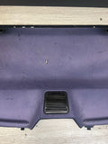 BMW E36 325 328 M3 Rear Parcel Shelf Package Rear Deck Trim Black *Faded