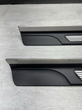 01-06 OEM E46 M3 BMW M3 Left Right Pair Door Sills Panels Scuff Plates