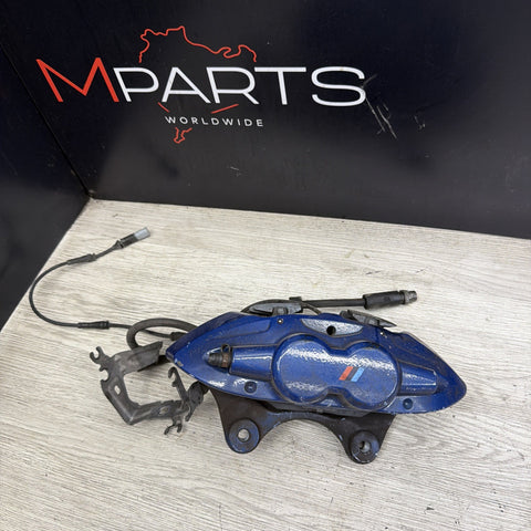 BMW 15-20 F87 M2 F30 F31 F80 F82 F83 M3 M4 Front Left Driver Brake Caliper Blue