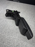 01-06 BMW E46 M3 Center Console Armrest Arm Rest Black Leather