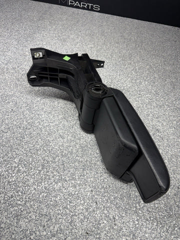 01-06 BMW E46 M3 Center Console Armrest Arm Rest Black Leather