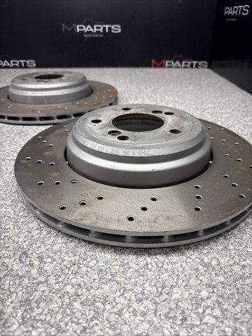 OEM / REFURBISHED 08-13 BMW E90 E92 E93 M3 Rear Brakes Rotors 2283803 2283804