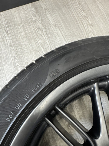 BMW E39 M5 18” STYLE 65 ALLOY WHEEL CHROME SHADOW FRONT RIM
