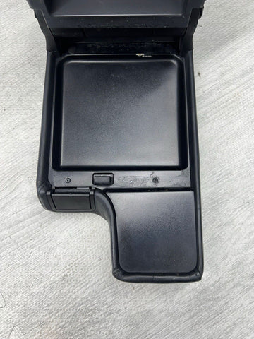 01-06 BMW E46 M3 Center Console Armrest Arm Rest Black Leather Excellent Shape