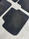 Genuine 01-06 BMW E46 M3 Coupe Carpets Floor Mats Black Front & Rear