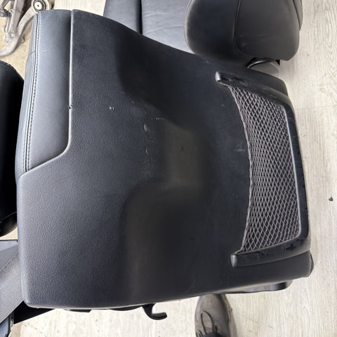 01-06 BMW E46 M3 Convertible Interior Front Heated Seats Black