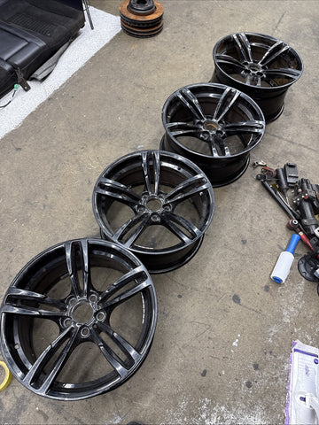 BMW 15-20 F80 F82 F83 M3 M4 Style 437M M Double Spoke Rims Wheels OEM