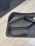 96-02 BMW Z3M Front Passenger Right Door Card Panel Cover Trim Leather Black