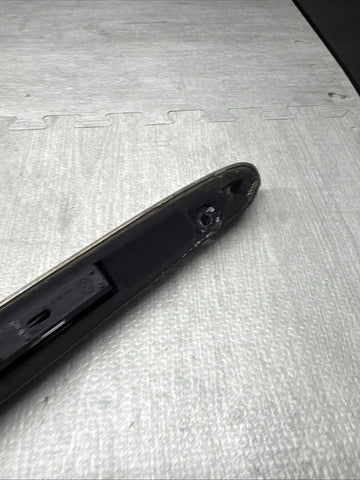 01-06 BMW E46 M3 Convertible Trunk Lid Grip Key Deck Handle Titanium Silver