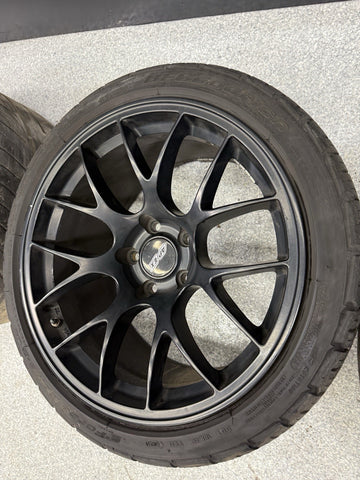 18” APEX EC-7 Rims Wheels Black 18x9.5 ET22 / 18x10.5 ET27 5x120 BMW E9X M3