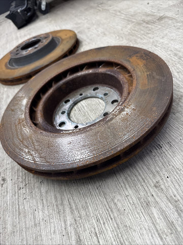 01-06 BMW E46 M3 Front Discs Brakes Rotors Zimmerman