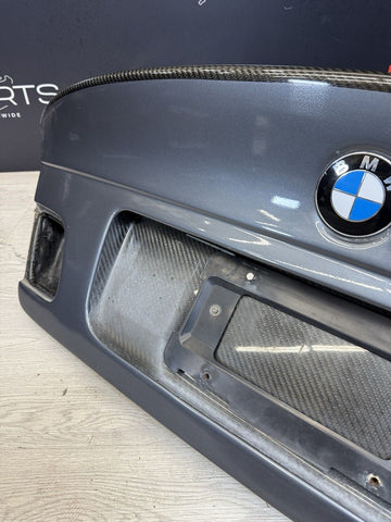 (PICKUP ONLY) 01-06 BMW E46 M3 Coupe Trunk Lid Deck VIS CSL Style Steel Grey