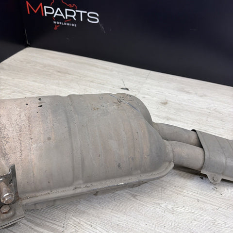 95-99 Bmw E36 M3 Rear Exhaust Muffler Silencer Box Outlet Pipe Unit Oem *Local*