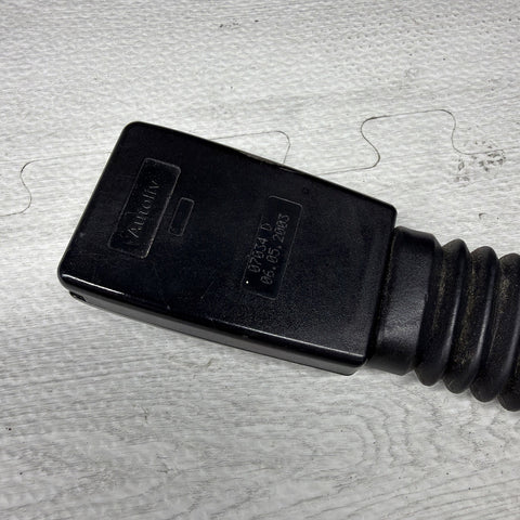 01-06 BMW E46 325 330 M3 Left Driver Lower SeatBelt Seat Belt Buckle Tensioner