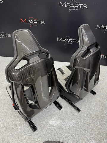 21-26 BMW G80 M3 Sedan Original Silverstone Interior Front Bucket Seats