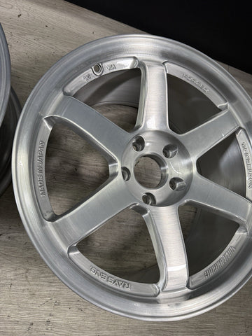 Volk Racing TE37 18” Wheels Rims 18x19.5 ET22 18x11 ET37 5x120 BMW E9X F8X M3