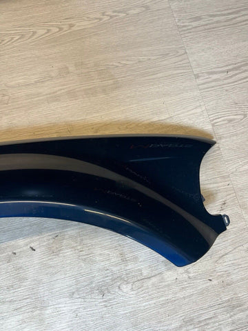 01-06 BMW E46 M3 Right Passenger Fender Titanium Blue