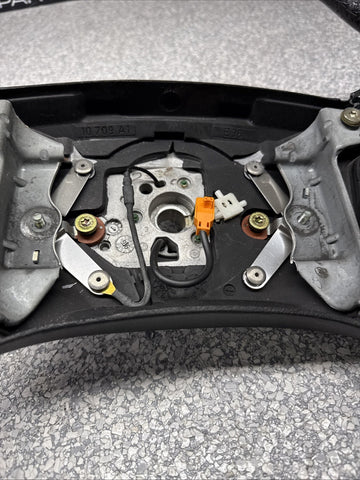 95-99 BMW E36 M3 Steering Wheel Black 4 Spoke