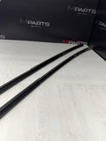 OEM BMW 98-02 Z3 M Z3M COUPE BLACK ROOF TOP DRIP TRIMS MOLDINGS COVERS