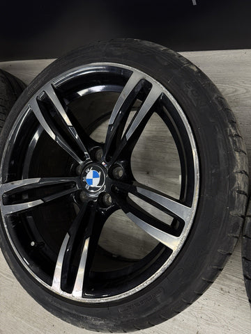 BMW 15-20 F80 F82 F83 M3 M4 Style 437M M Double Spoke Rims Wheels OEM