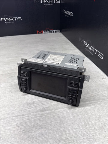 BMW OEM E46 325 328 330 M3 CD PLAYER WIDE SCREEN NAVIGATION RADIO MONITOR GPS