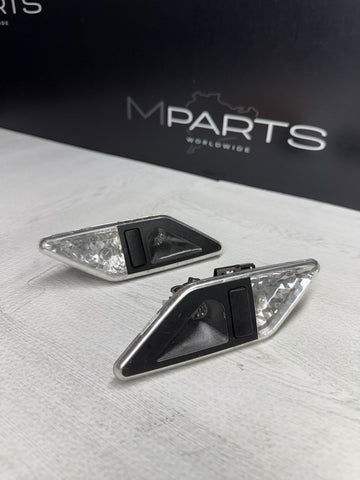 99-06 BMW E46 3 Series E46 Rear C Pillar Reading Dome Lights Light Set OEM