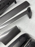 01-06 BMW E46 M3 Convertible Interior Armrests Trim Set Titan Shadow Grey
