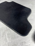 16-20 OEM BMW F87 M2 Black Rear Carpet Floor Mats