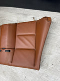 BMW 01-06 E46 M3 Convertible Rear Seat Back Rest Cinnamon Leather Backrest