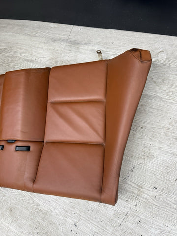 BMW 01-06 E46 M3 Convertible Rear Seat Back Rest Cinnamon Leather Backrest