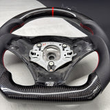 08-13 BMW E90 E92 E93 M3 OHC Carbon fiber Steering Wheel Tri Stitched Manual