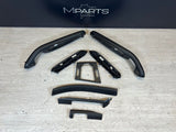 01-06 BMW E46 M3 Coupe Interior Armrests Trims Trim Set Carbon Fiber Wrapped