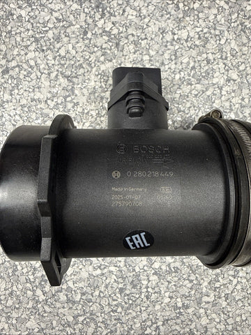 OEM BMW E39 M5 Air Intake Ducts Tube Hose Mass Air Sensor Flow Meter 2000-03