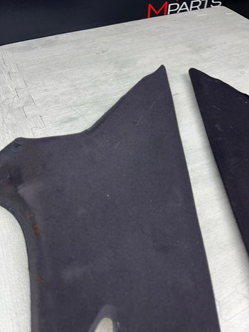 94-99 BMW E36 318I 323I 325I M3 COUPE REAR C PILLAR PILLARS TRIMS BLACK