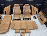 BMW 00-03 E39 M5 Sedan Front & Rear Seats Leather Heated Caramel