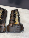 08-13 BMW E90 E92 E93 M3 S65 V8 Valve Covers Pair Paint Splatter 7838268 7838267