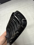 BMW 97-99 E36 M3 Front Kidney Grille Grill Gloss Black Right Passenger