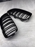 BMW 15-20 F80 F82 F83 M3 M4 Front Kidney Grilles Gloss Black Set