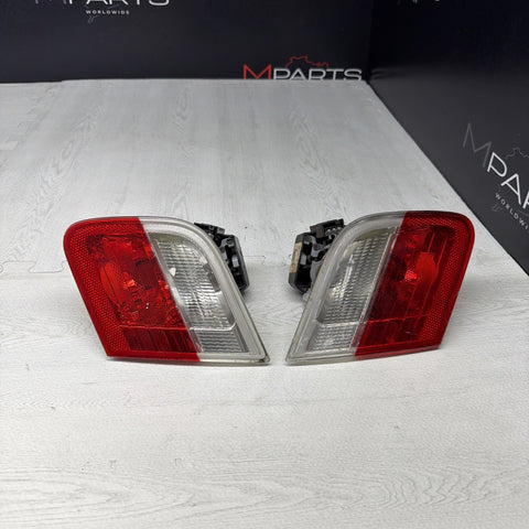 01-03 BMW E46 325 330 M3 Trunk Mounted Inner Tail Lights Pre Lci
