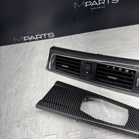 15-20 OEM BMW F80 M3 F82 M4 Carbon Fiber Interior Trim Console Vent *Notes*