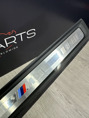 21-26 BMW G80 M3 Sedan Front Door Entrance Sills Trims Panels OEM