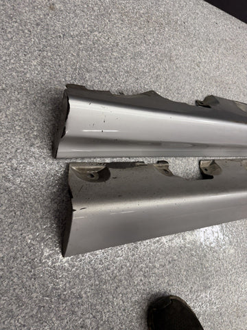 01-06 BMW E46 M3 Rocker Panel Side Skirts OEM Titanium Silver
