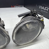 01-06 BMW E46 M3 Front Left Right Passenger Driver Bumper Fog Lights Clear OEM