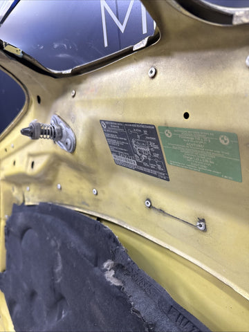 (PICKUP ONLY) BMW E46 M3 01-06 Front Hood Bonnet Panel Phoenix Yellow