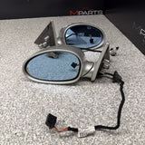 01-06 BMW E46 M3 Side View Door Mirrors Pair Titan Silver *Notes*