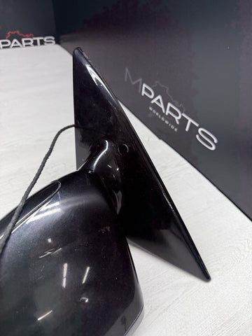 06-10 BMW E63 E64 M6 Left Side View Mirror Auto Dimming Black OEM