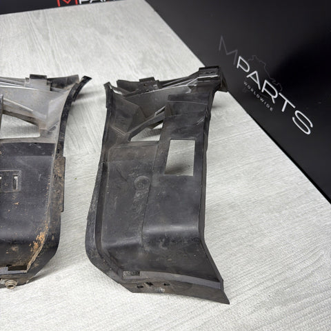 01-06 BMW E46 M3 FRONT BUMPER COVER GUARDS BRACKETS 2695247