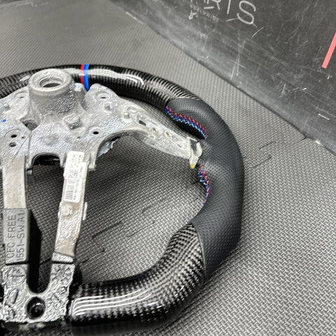 15-20 BMW F80 F82 F83 M3 M4 OHC Carbon fiber Steering Wheel Manual DCT