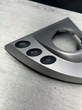 06-10 BMW E63 E64 M6 SMG Gear Shifter Selector Trim Cover w/ Switch Buttons OEM